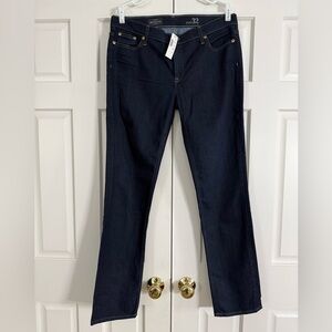 NWT J. Crew Matchstick Dark Denim Jeans Size 32